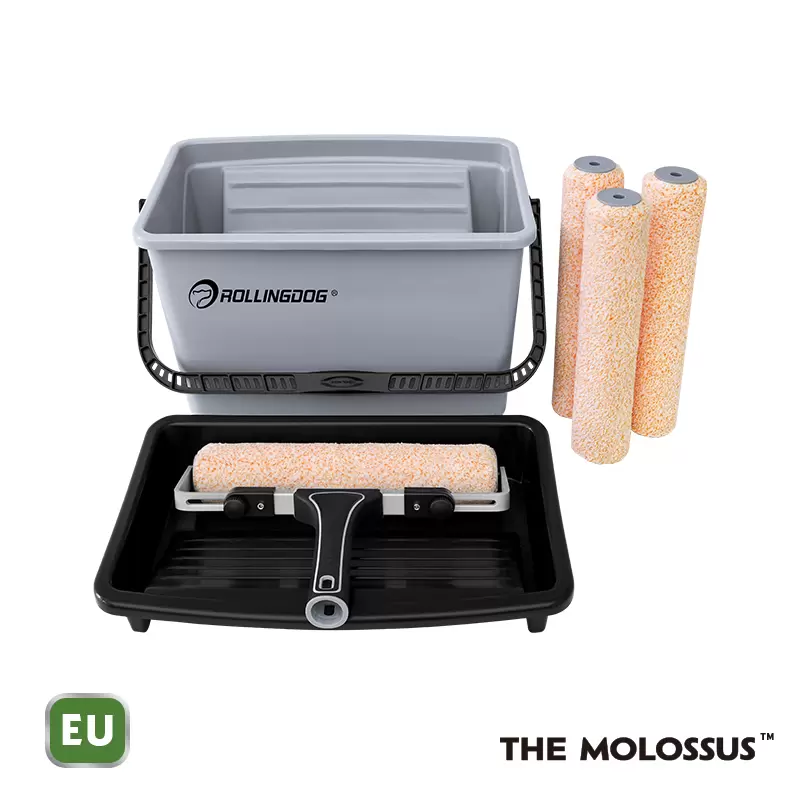 Rollingdog THE MOLOSSUS™ 7PC 12"  (305mm) Paint Roller Set Contractor Solutions