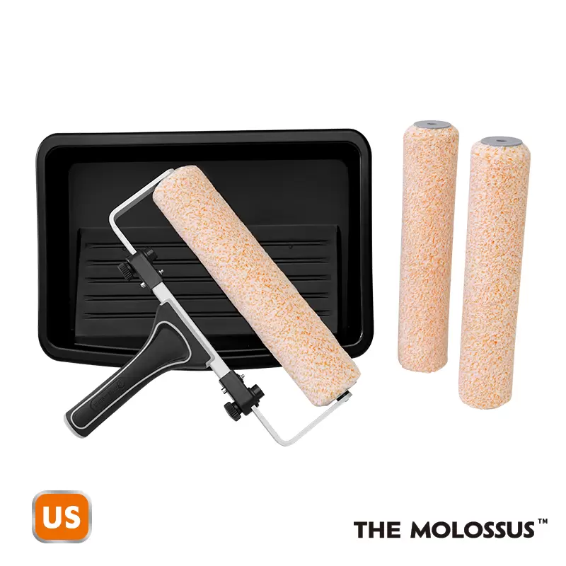 Rollingdog THE MOLOSSUS™ 5PC 12" Paint Roller Set Contractor Solutions