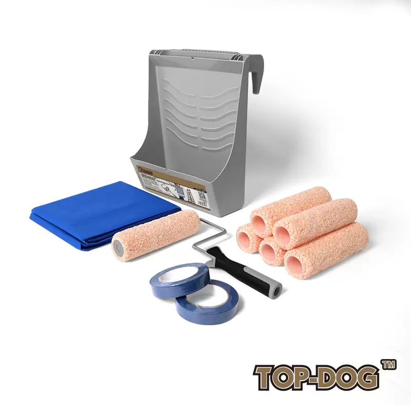 Rollingdog TOP-DOG™ 9" (230mm) Paint Roller Kit (11PC) Contractor Solutions