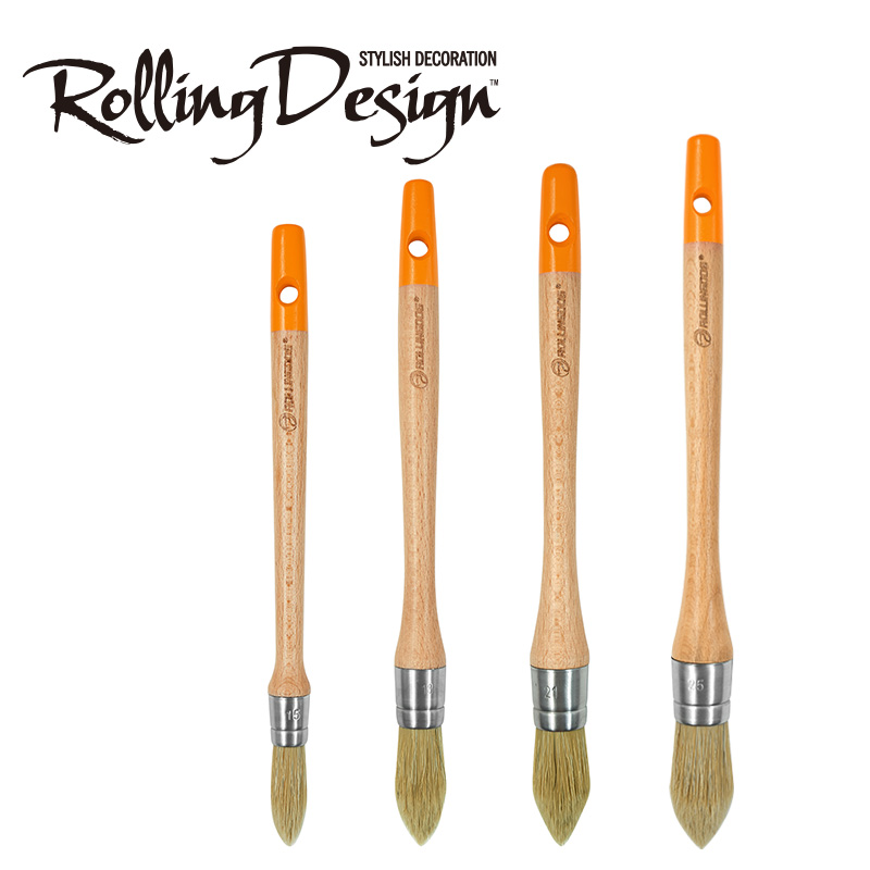 Rollingdog Brand Owner Round Detail Brush