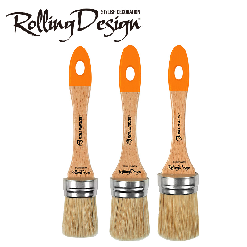 Rollingdog Brand Owner Oval Chalk Brush