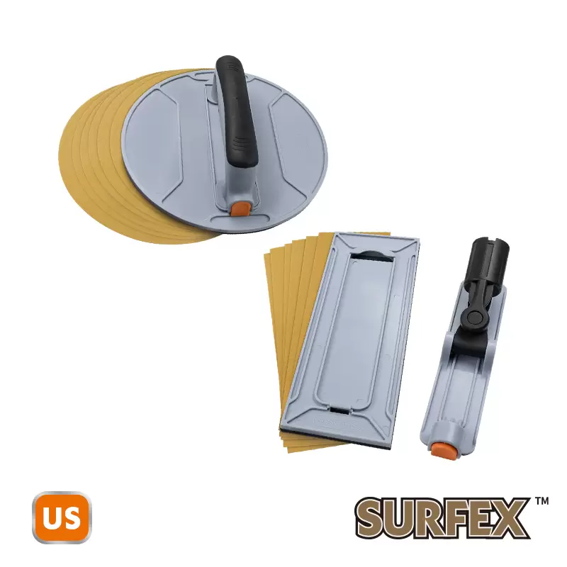 Rollingdog Brand Owner SURFEX™ 16PC Wall Sander Set