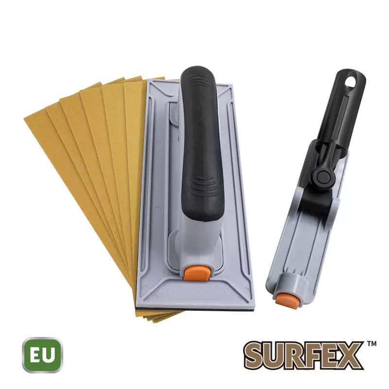 Rollingdog SURFEX™ 9PC Rectangular Wall Sander Set Ready To Ship
