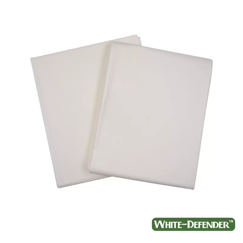 Rollingdog Brand Owner WHITE- DEFENDER™ Paper/Poly Drop Cloth