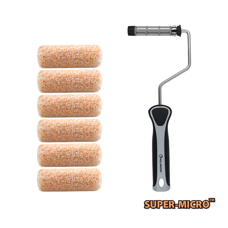 Rollingdog Brand Owner SUPER-MICRO™ Jumbo Mini Roller Set (7PC)