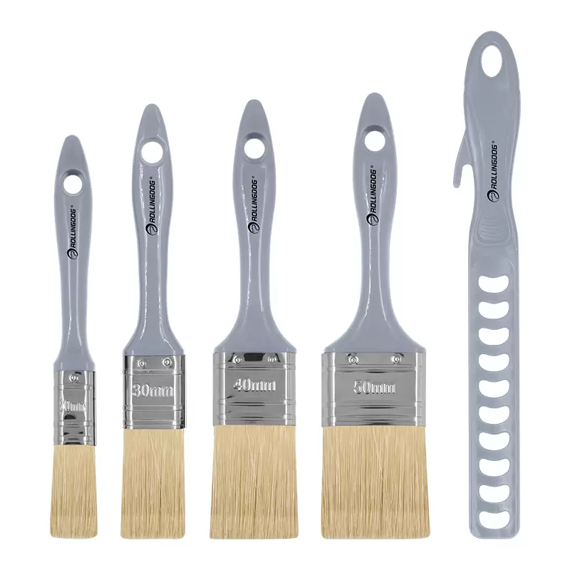 Rollingdog 5PC Brush Kit W/ Stir Bar Ready To Ship