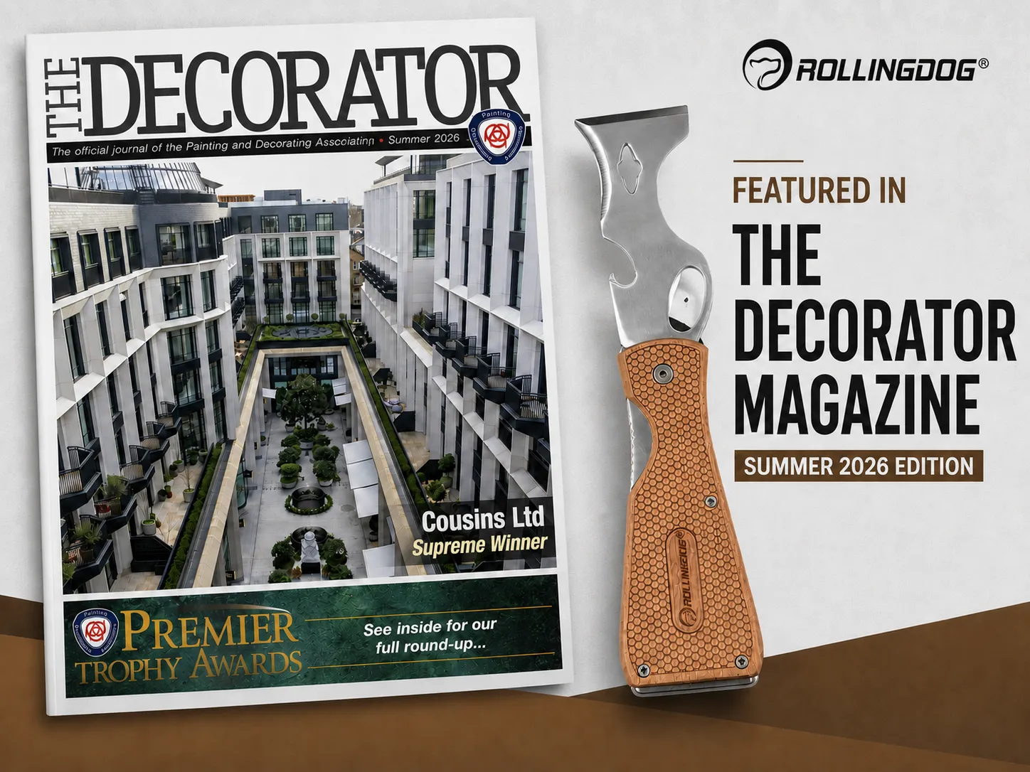 ROLLINGDOG Featured in The Decorator Magazine