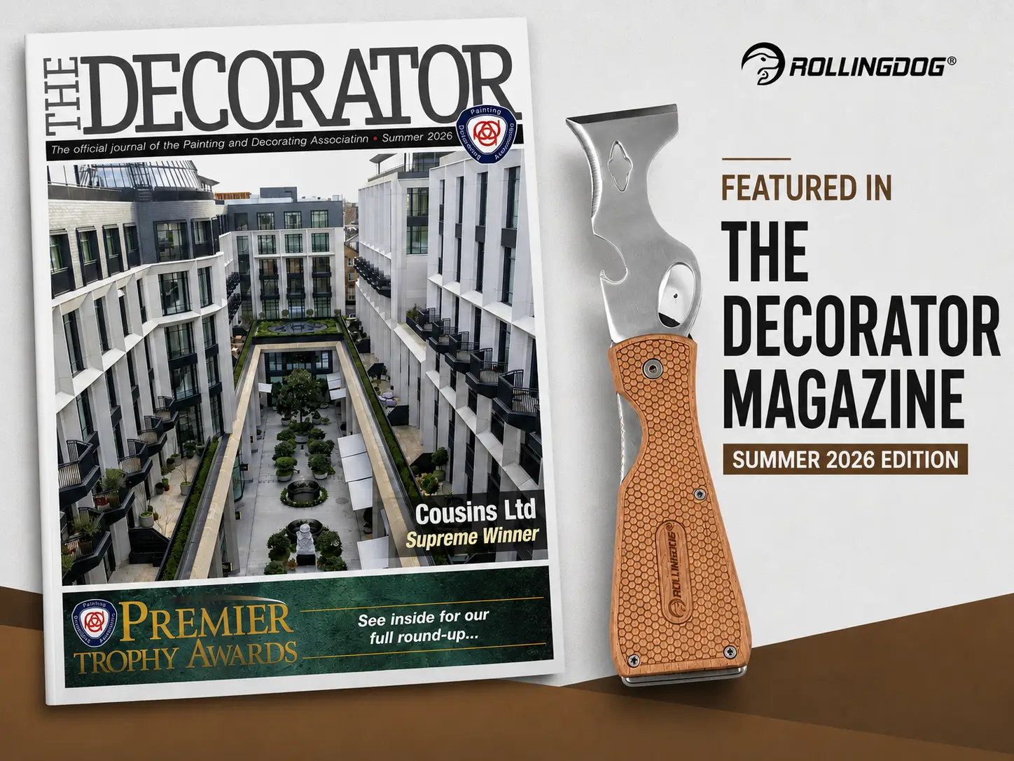 ROLLINGDOG Featured in The Decorator Magazine